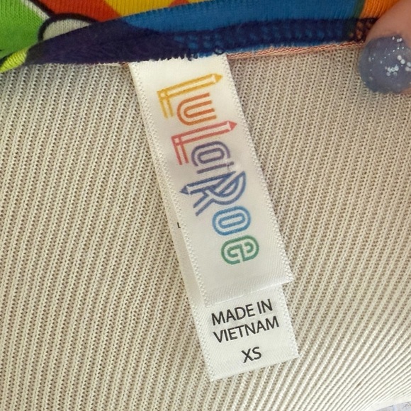 NWT Disney LulaRoe Kermit The Frog Classic T XS - Picture 6 of 7